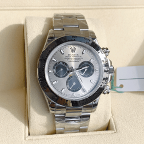 로렉스 데이토나 크로노그래프 실버 40mm